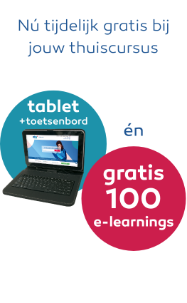 Gratis Tablet + toetsenbord bij elke inschrijving*