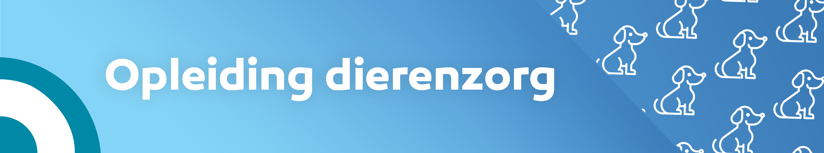 Banner opleiding dierenzorg