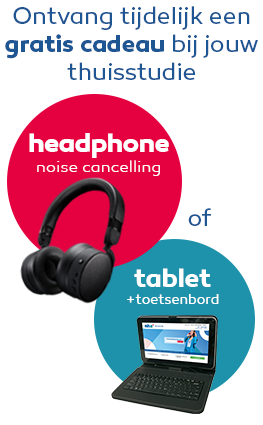 Gratis Tablet incl. toetsenbord bij inschrijving